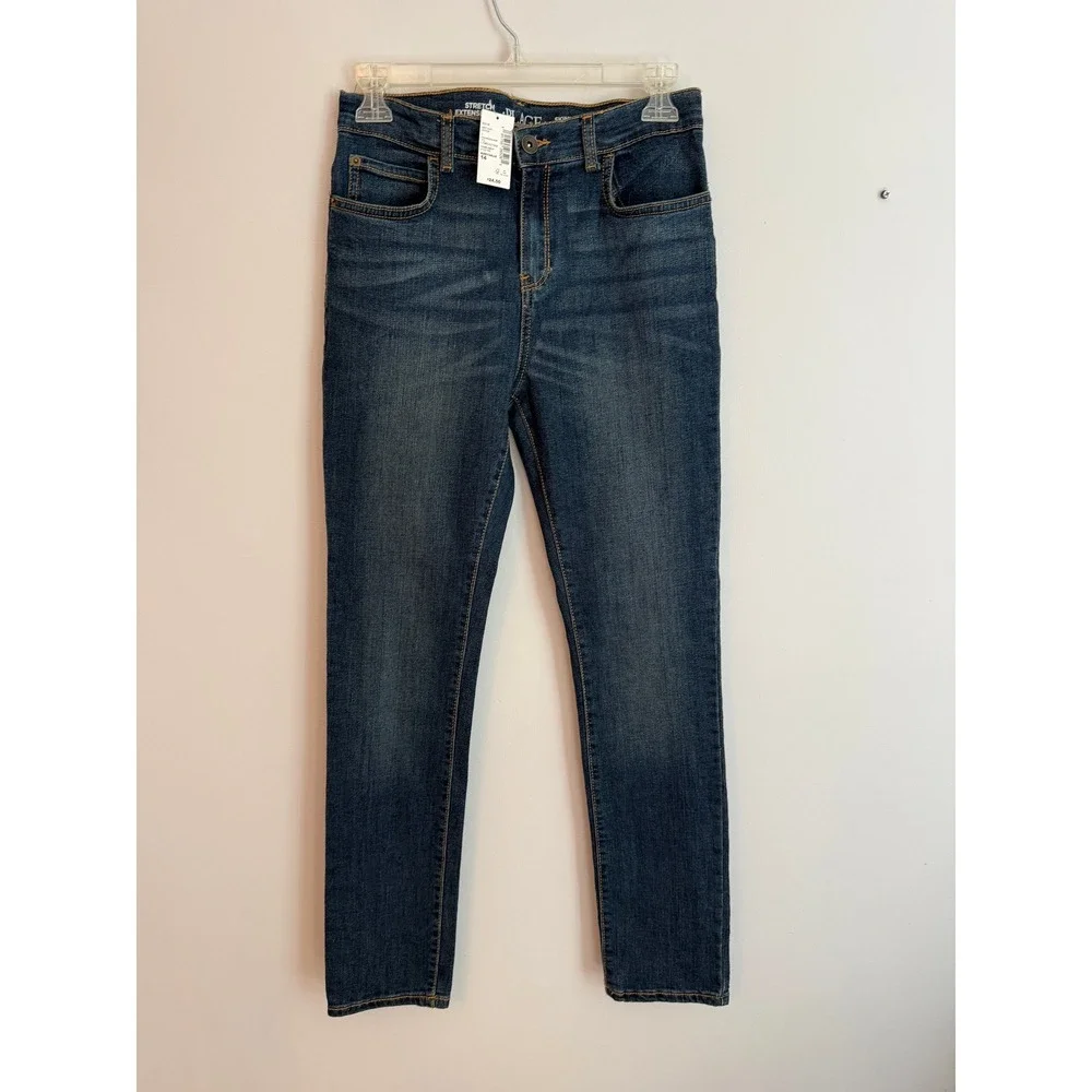The Children's Place Skinny Jeans Kids Size 14 Blue NWT